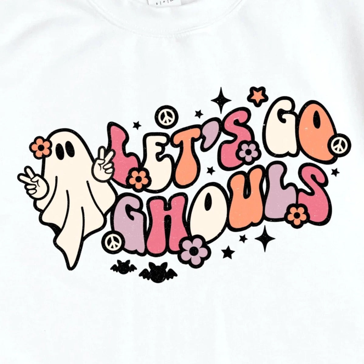 Let’s Go Ghouls Halloween Women's Graphic Tee