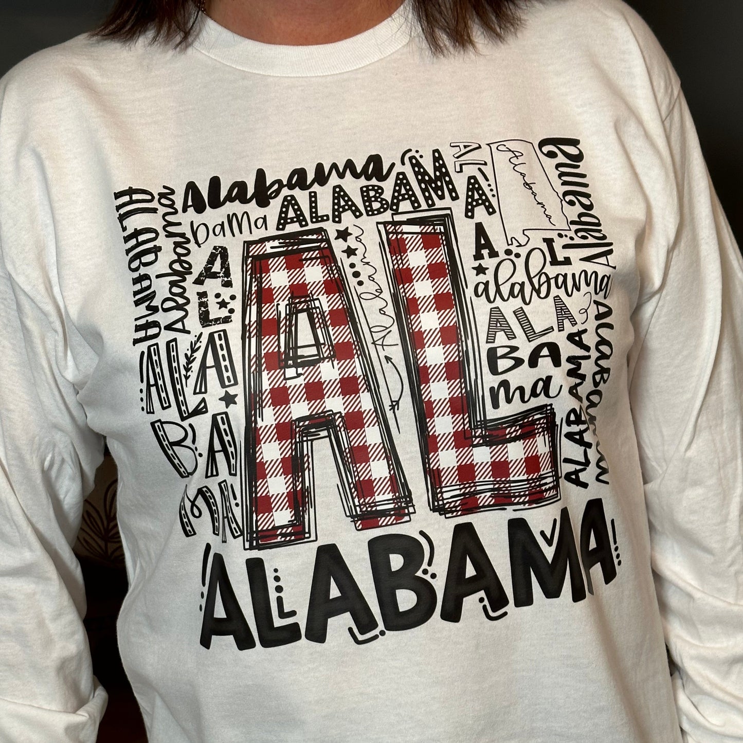 Alabama Graphic Long Sleeve Graphic Tee