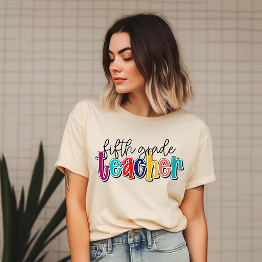 Fifth Grade Teacher Graphic Tee