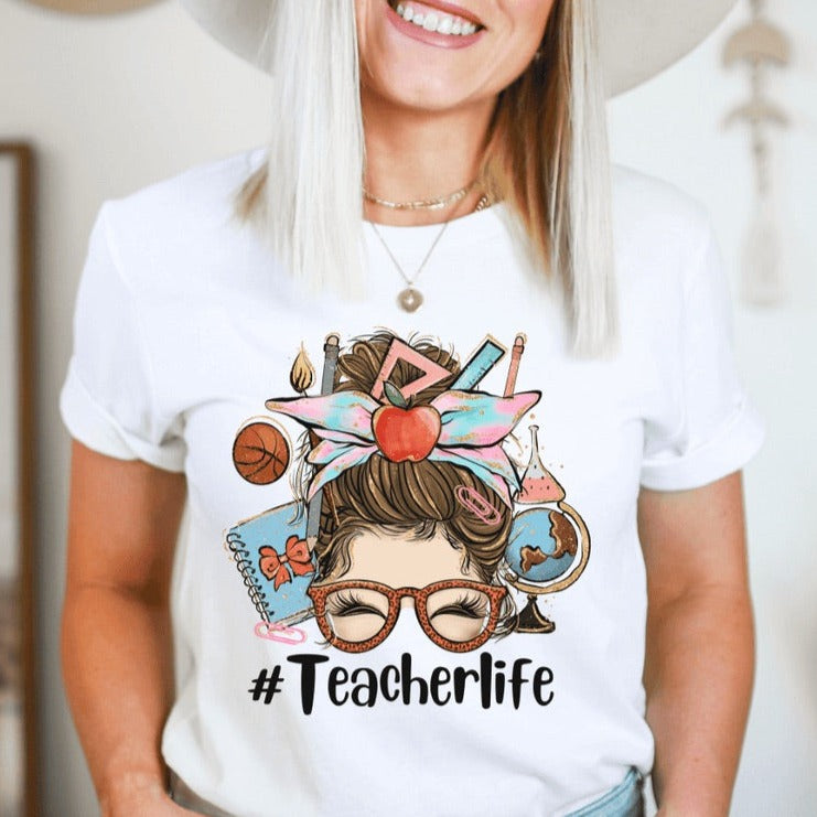 Teacher Life Graphic Tee