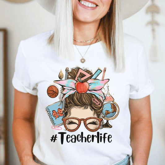 Teacher Life Graphic Tee